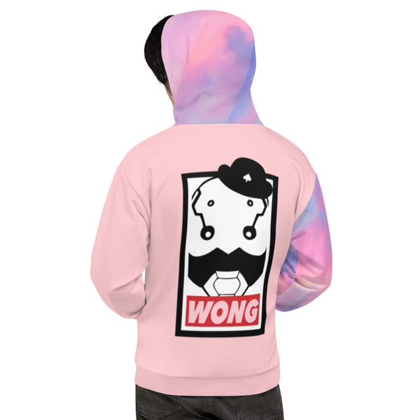 Wong Bob Holo Pink Hoodie