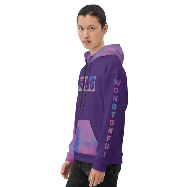 Wong Bob Holo Purple Hoodie