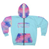 Wong Bob Holo Blue Zip-up Hoodie