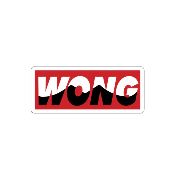 WONG Sticker