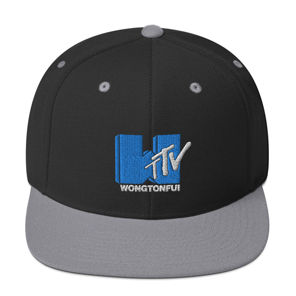 wOngtonfui TTV Snapback Hat - Light Blue