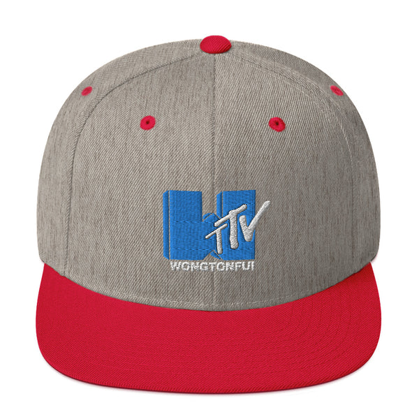 wOngtonfui TTV Snapback Hat - Light Blue