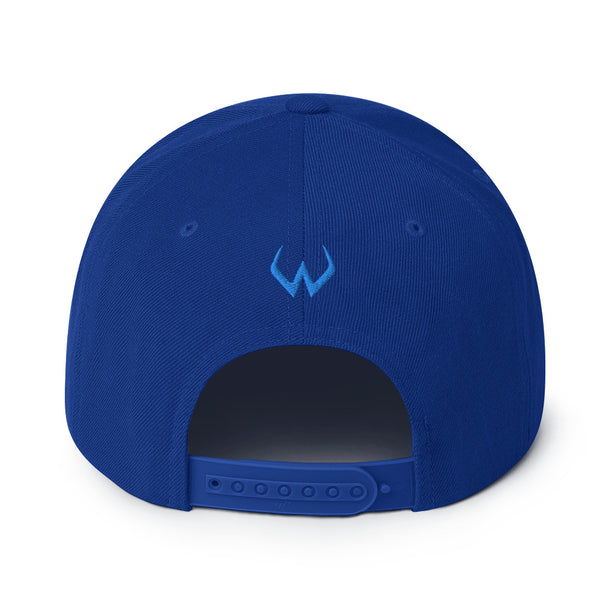 wOngtonfui TTV Snapback Hat - Light Blue