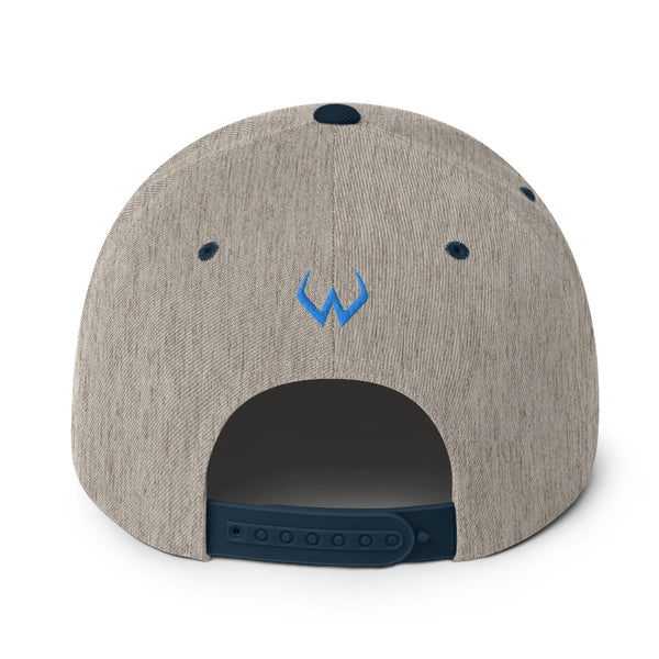 wOngtonfui TTV Snapback Hat - Light Blue