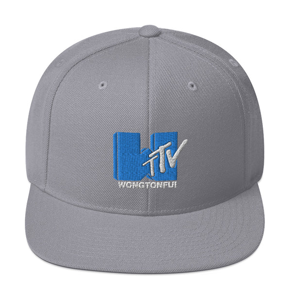 wOngtonfui TTV Snapback Hat - Light Blue