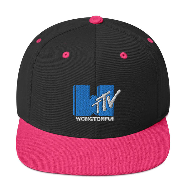 wOngtonfui TTV Snapback Hat - Light Blue