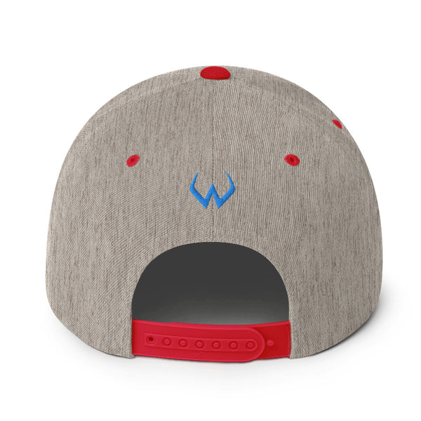 wOngtonfui TTV Snapback Hat - Light Blue